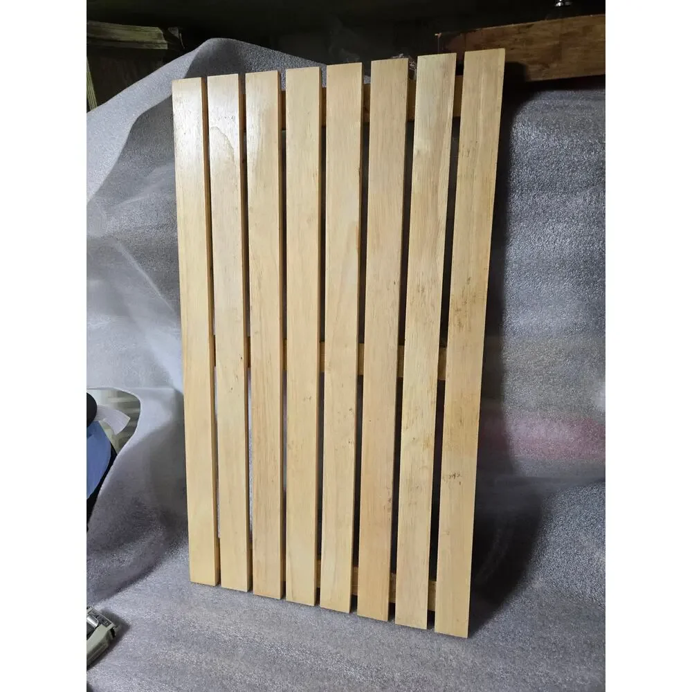 Bamboo Shower Mat Waterproof 22.5